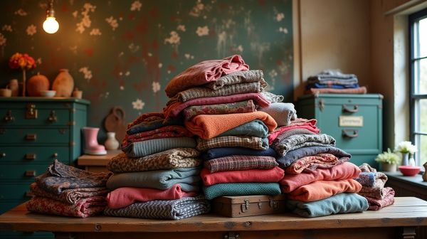 Optimiser votre offre avec des lots de vêtements vintage au kilo