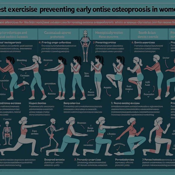 Quels sont les meilleurs exercices pour prévenir l'ostéoporose précoce chez les femmes ?
