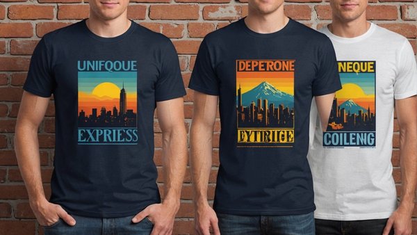 T-shirts graphiques uniques et confortables - exprimez votre style