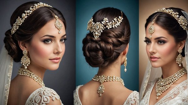 Idées originales de bijoux de cheveux mariage pour sublimer la mariée